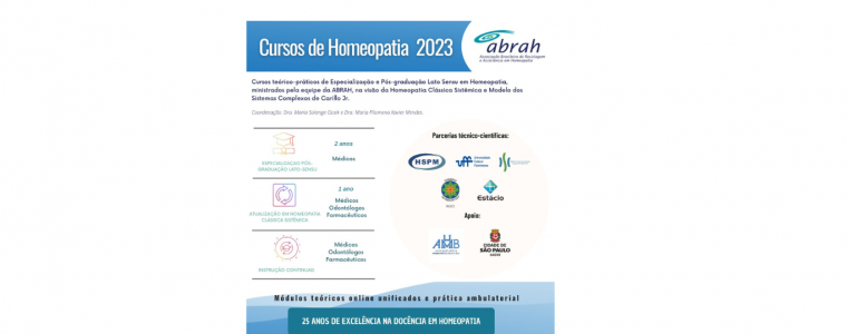Curso de Homeopatia 2023